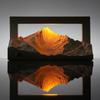 Golden Mountain Sunrise Night Light: Perfect Aroma Lamp for Weddings, Housewarmings, Birthdays, and More.