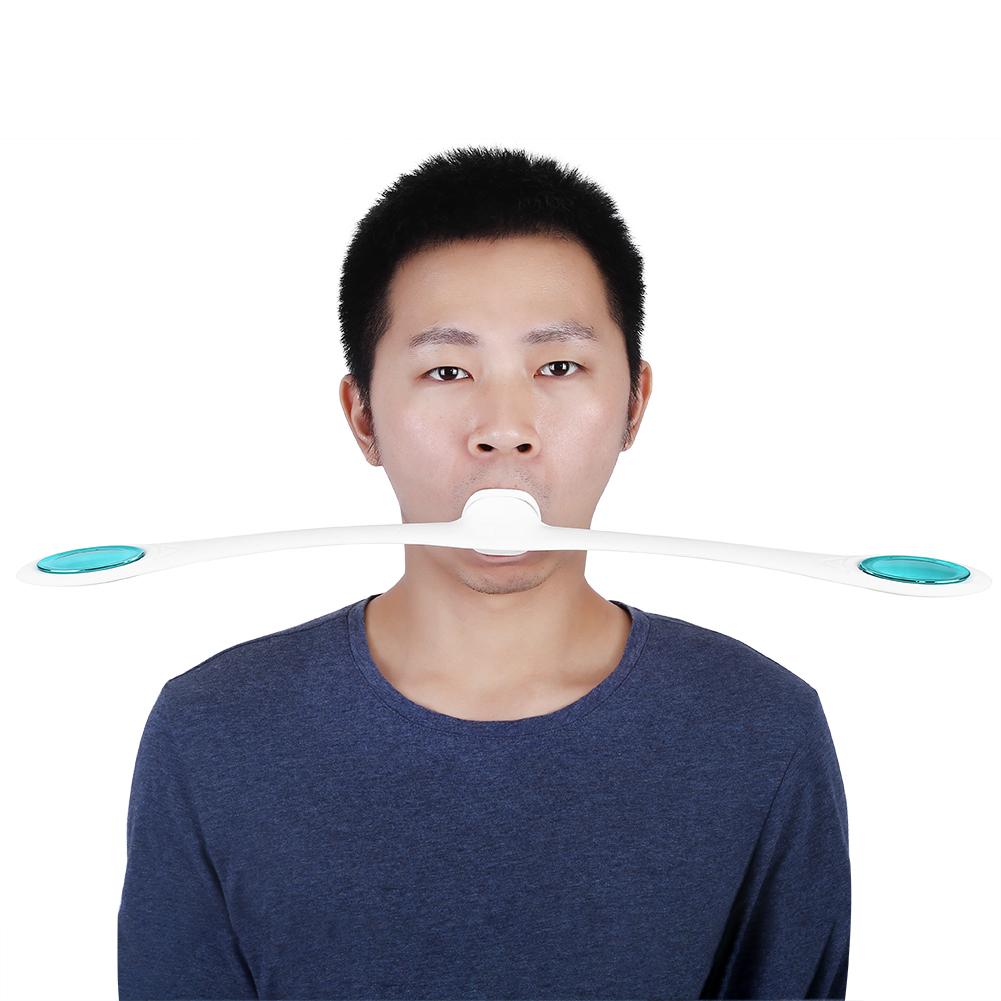 2 Couleurs Exerciceur Musculaire Facial Anti-Rides Amincissant Visage Joue Tonifiant Bouche Outil de Tonification