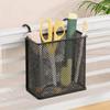 Wall Mounted Metal Hanging Basket Space Saving Stationery Storage Box Wire Organizer  Office