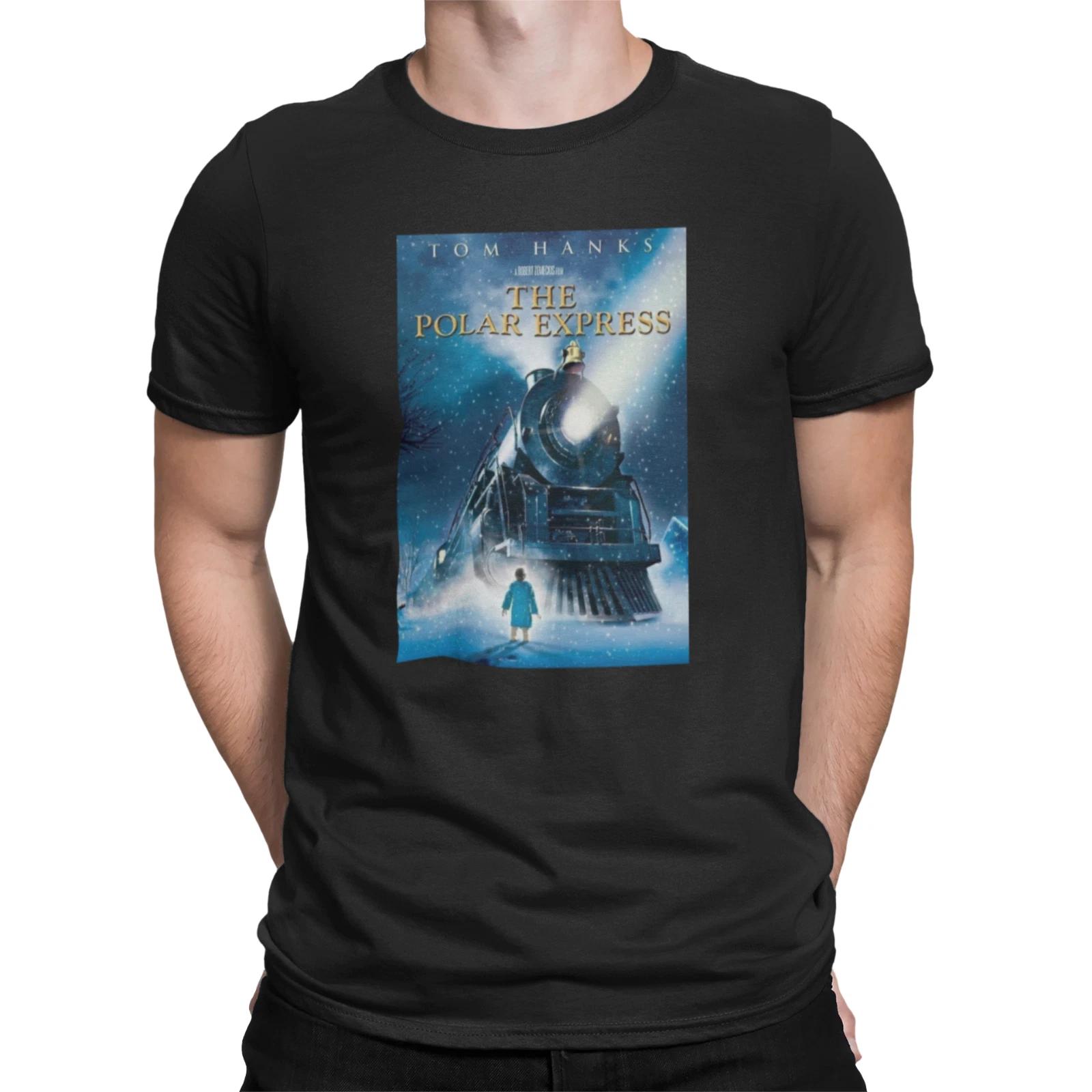polar express Christmas sci fi funny birthday movie film t shirt 4XL