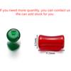 30Pcs 6.5x11.5mm Imitation Jade Bamboo Joint Charm Glass Loose Beads for DIY Handmade Jewelry Bracelet Necklace Making Supplies