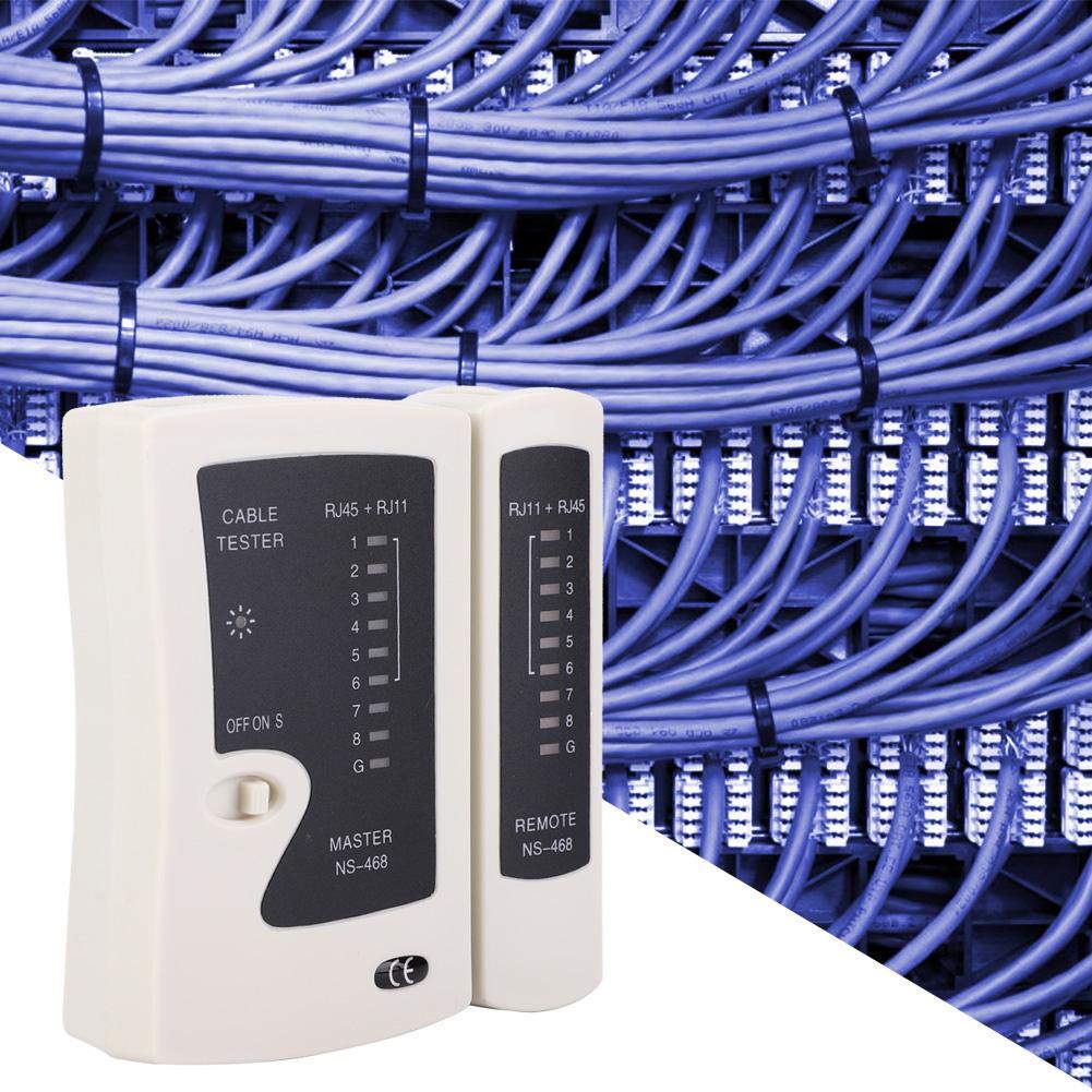 Kabel sieciowy RJ45 RJ11 RJ12 Kabel LAN Kabel LAN Obsługuje Automatyczne Okablowanie Sieciowe 25MA Tester Plastikowy, Tester, Tester, Sprawdzarka, Detektor, Tryb Szybki/Wolny,