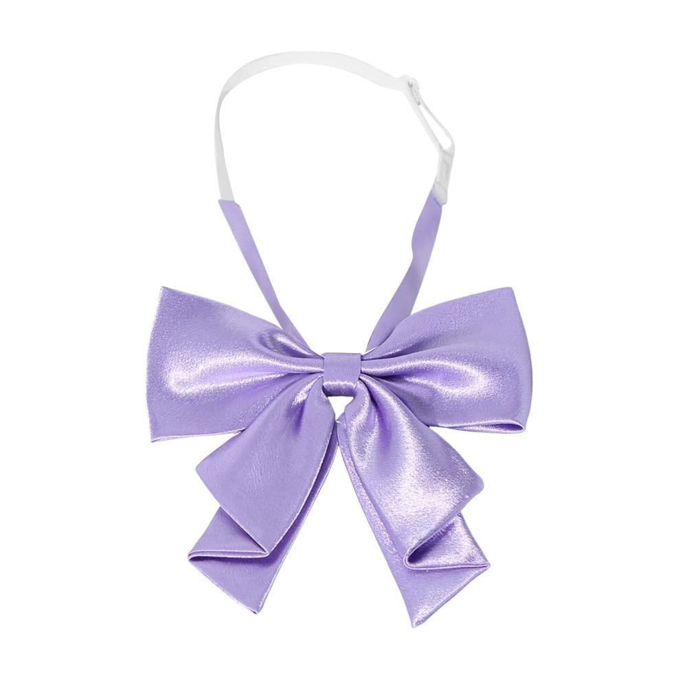 Fashion Uniform Sailor Suit Collar Bowknot Oversized Swallowtail Bowknot  For Women College Girls