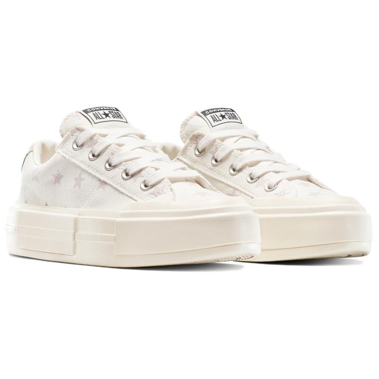 Converse CHUCK TAYLOR comfortable and versatile durable low-top canvas shoes unisex pink and white