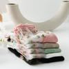 3 Pairs of Summer Socks for Women Thin Rose Style Sexy Black Stockings JK Lolita Lace Socks