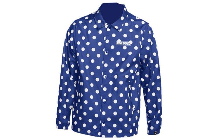 Nike Jackets Men s Blue Lapel Moderate Other CQ8924-480 XL
