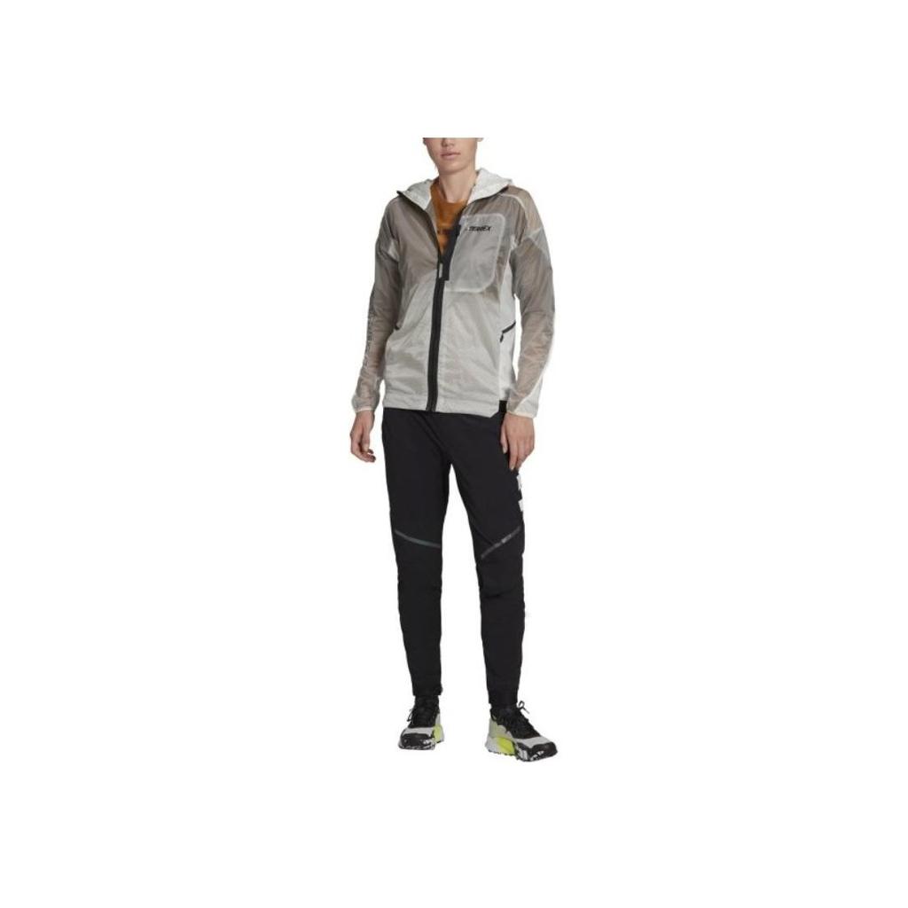 adidas Gradient Slim Fit Zip Up Hooded Long Sleeve Jacket Women Jacket Gray GP1976