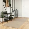 VidaXL Soft and Washable Short Pile Rug Sand 80x200 Cm 375053