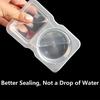 New 15PCS Double Compartment Condiment Containers for To-go Sauce, Travel Snack