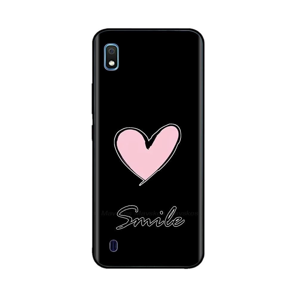 Für Samsung Galaxy A10 Hülle Niedlich Weich Glatt Flüssigsilikon Vollschutz Handyhüllen Für Samsung A10 Hülle A 10 SM-A105F