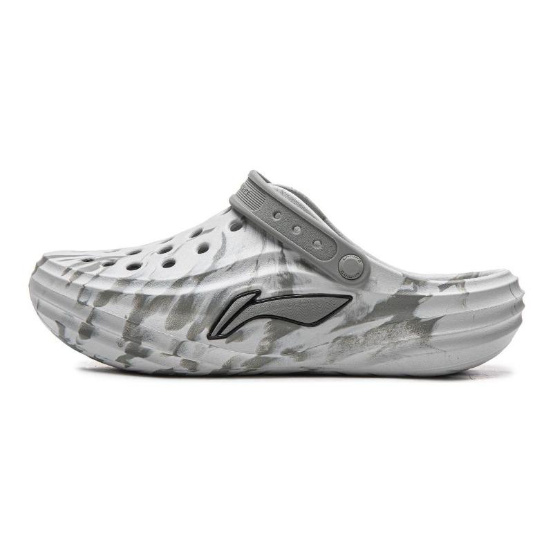 Li-Ning Soda Unisex Sandals Clogs Grey AGUW005-4 39.5