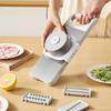 Stainless Steel Mandoline Slicer with Hand Guard
