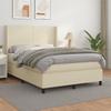 3142826 vidaXL Divan Bed with Mattress Cappuccino 90x200 Cm