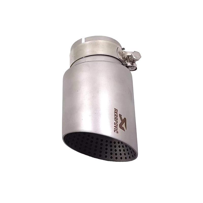 

Universal Matte Mesh Stainless Steel Muffler for Car Exhaust Modification - Fits Golf GTI Tail