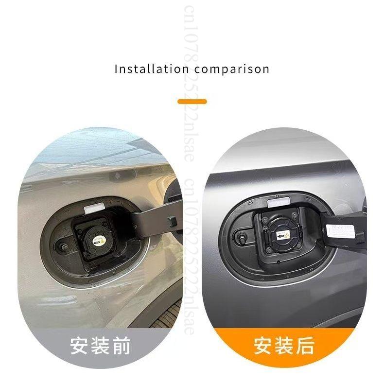 For BYD SONG PRO DMI 2025 Car Fuel Tank Cover Sealing Strip Charging Cover Sealing Ring Rainproof Dustproof Car Accessories