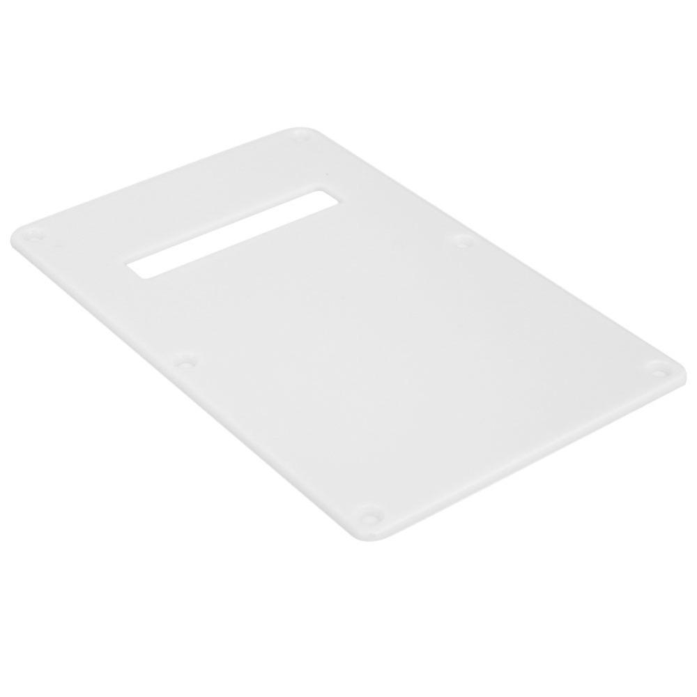 Black/White Electric Guitar Cover Plastic Pick Guard Plate Guitar Backplate For Electric Guitar