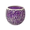 European Style Glass Mosaic Candle Holder, Bar Decoration, Colored Glass Candle Holder Decoration, Creative Candle Cup Ornament