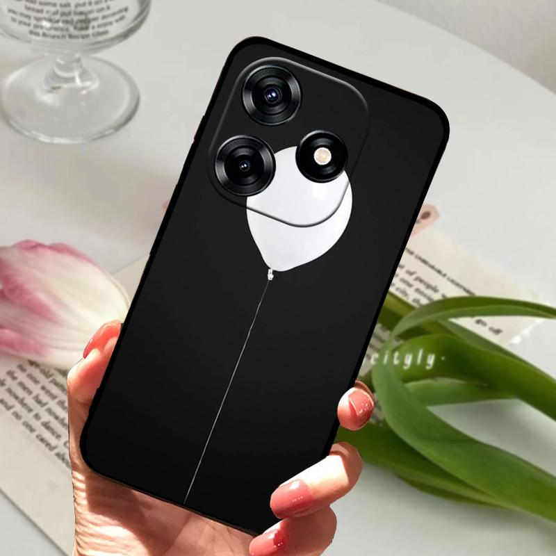 For Tecno Spark 10 Case 6.6" Shockproof Soft Silicone TPU Back Cover for Tecno Spark 10 4G Phone Cases Spark10 Cute Fundas Capa