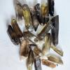 Natural Smoky Quartz Crystal Points Specimen Reiki Healing Stone Hexagonal Prisms Obelisk Wand Tower Energy Meditation Decora