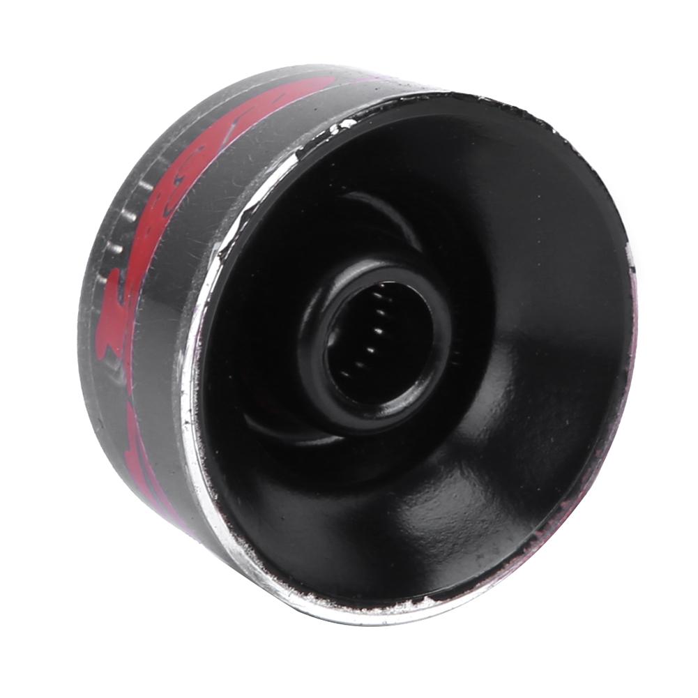 4 Stück E-Gitarre Acryl Totenkopf Nummer 13 Muster Ton Lautstärke Regler Knopf Ersatz(rot)