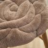 Plush Seat Cushion Thickened Chair Mat Romantic Tatami Sofa Cushion  Floor
