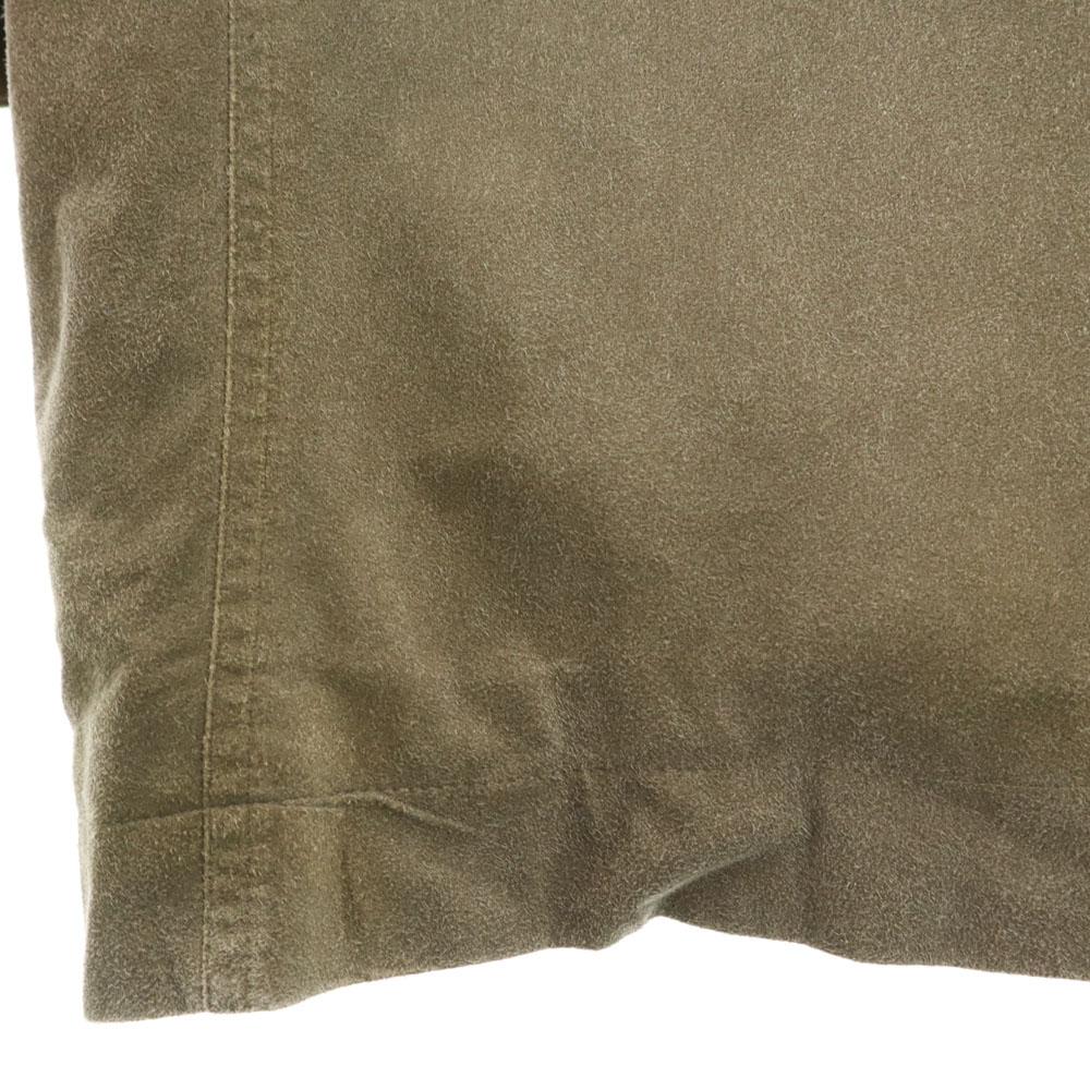 Burberry Sanyo Shokai Made in Japan Wildlederimitat Jacke L khaki Herren Gebraucht