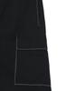 TEN PAST SEVEN Contrast Stitch Bermuda Shorts - Black
