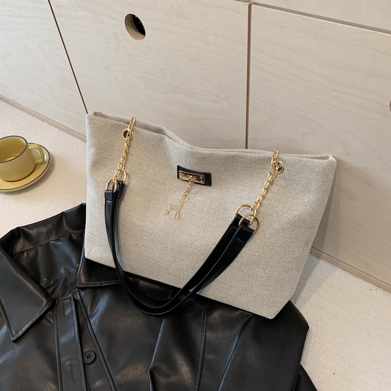 

Women s Casual Versatile Nylon Tote Bag - Large Capacity Commuter Shoulder Bag (2025 Edition) чорний