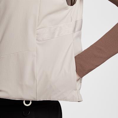 Nike Tank Tops Women's Khaki Crew Neck Moderate Other