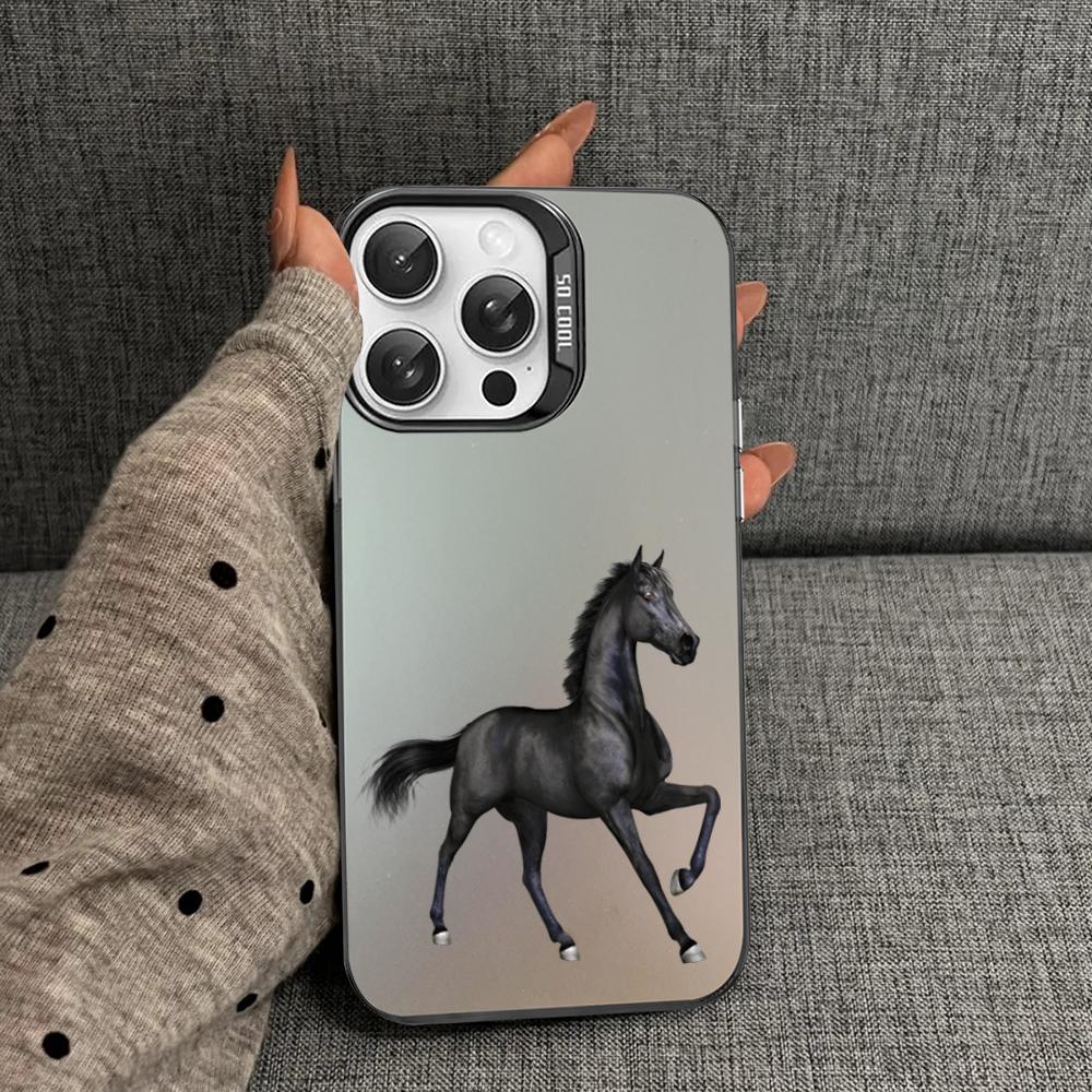Frederik The Great beauty horse Phone Case For iPhone 16 15 14 13 12 11 Pro Max X XR XSMAX 8 7 Plus Matte Shockproof Back Cover