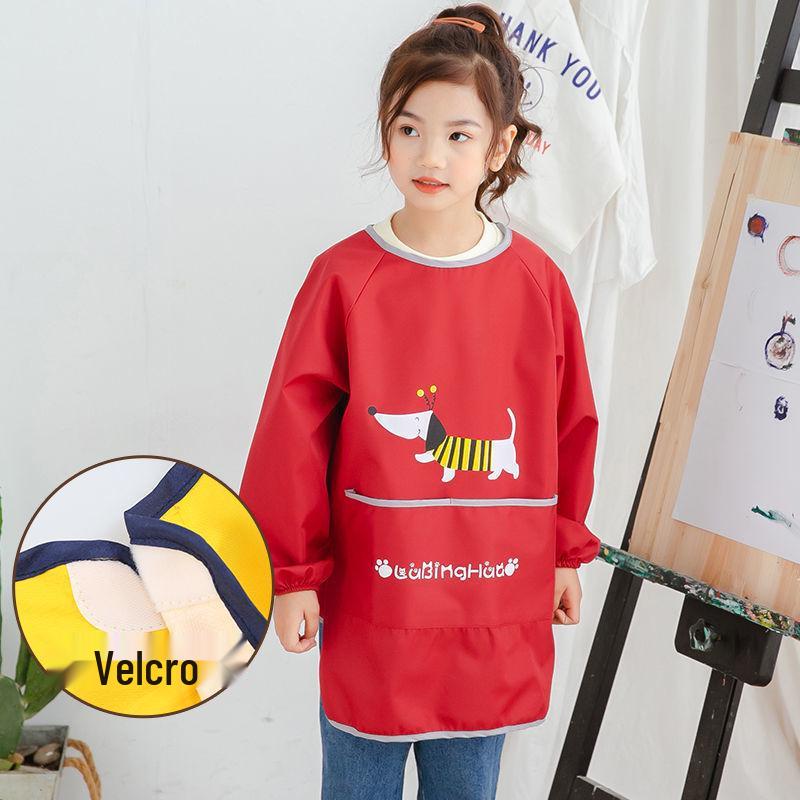 Waterproof Long Sleeve Baby Bib & Kids Painting Apron