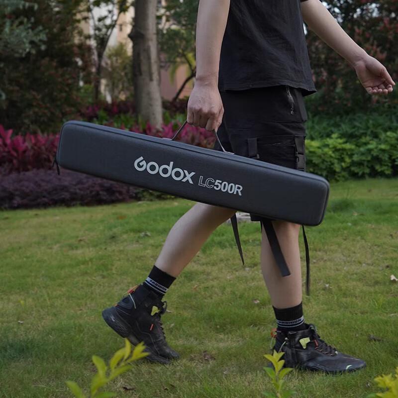 Godox LC500 Bi-Color LED Light Stick 2-Light Kit with Stands and H-Adapter