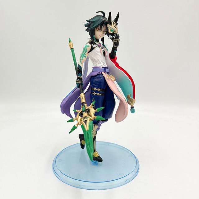 19cm Genshin Impact Zhongli Anime Figure Genshin Impact Xiao Vigilant Yaksha Action Figure Klee /Qiqi Figure Collectible Doll Toy