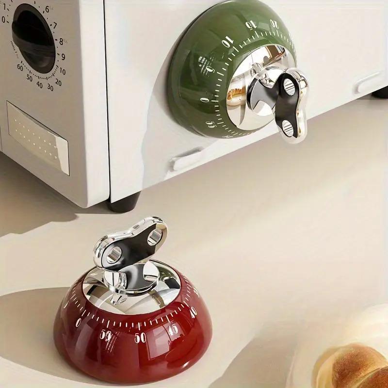 Kitchen Suction Timer,It Can Be Adsorbed Anywhere,Accurate Countdown,No Need for Batteries, A Great Helper for Kitchen Cooking
