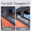 Car Upgrade For GAC Trumpchi S7 Door Edge Protector Cover Air Vent Horn Decorative Stickers Interior Accessories