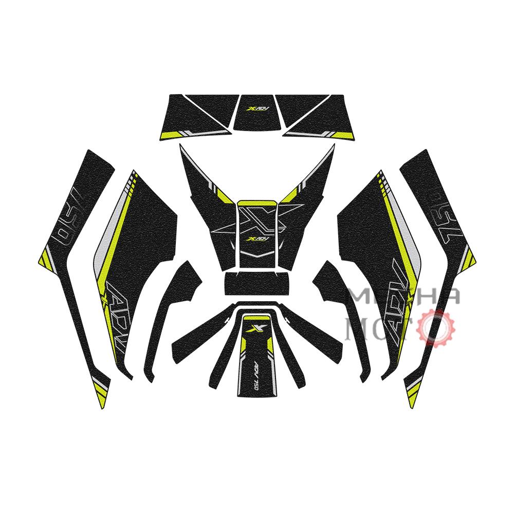 X ADV 750 2023 Accessories Full Graphic Kit for XADV 750 X-ADV 750 2021 2022 2024 Anti-slip Thickened Armor Patch Sticker