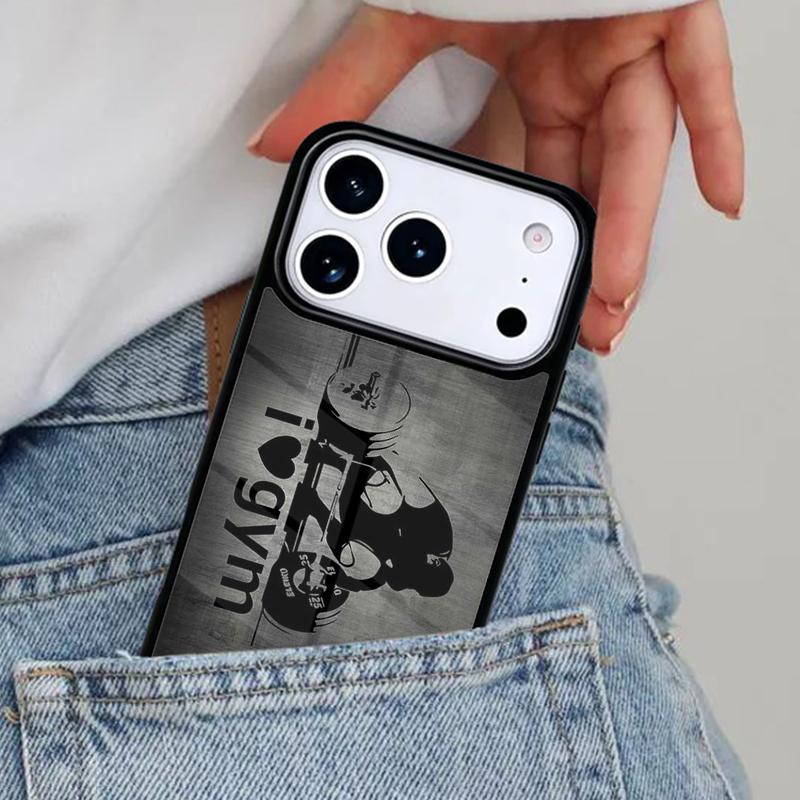 

Bodybuilding Gym Fitness Phone Case for iPhone 16e 15 14 13 12 17 Pro Max Plus Air 17pro Cover Coque iPhone17 Pro