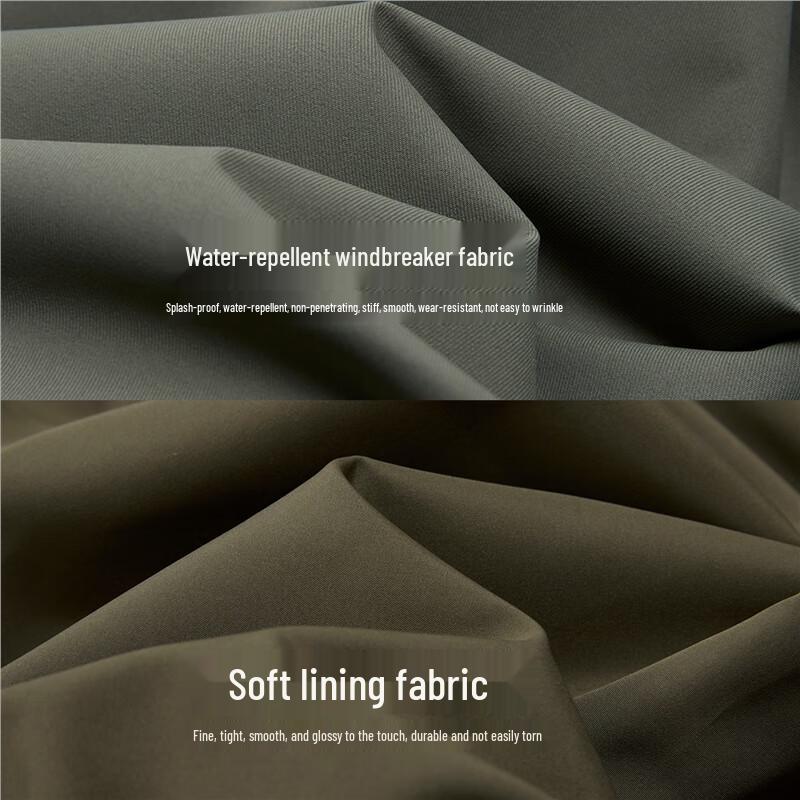 Giordano Men's Water-Repellent Color-Block Windbreaker