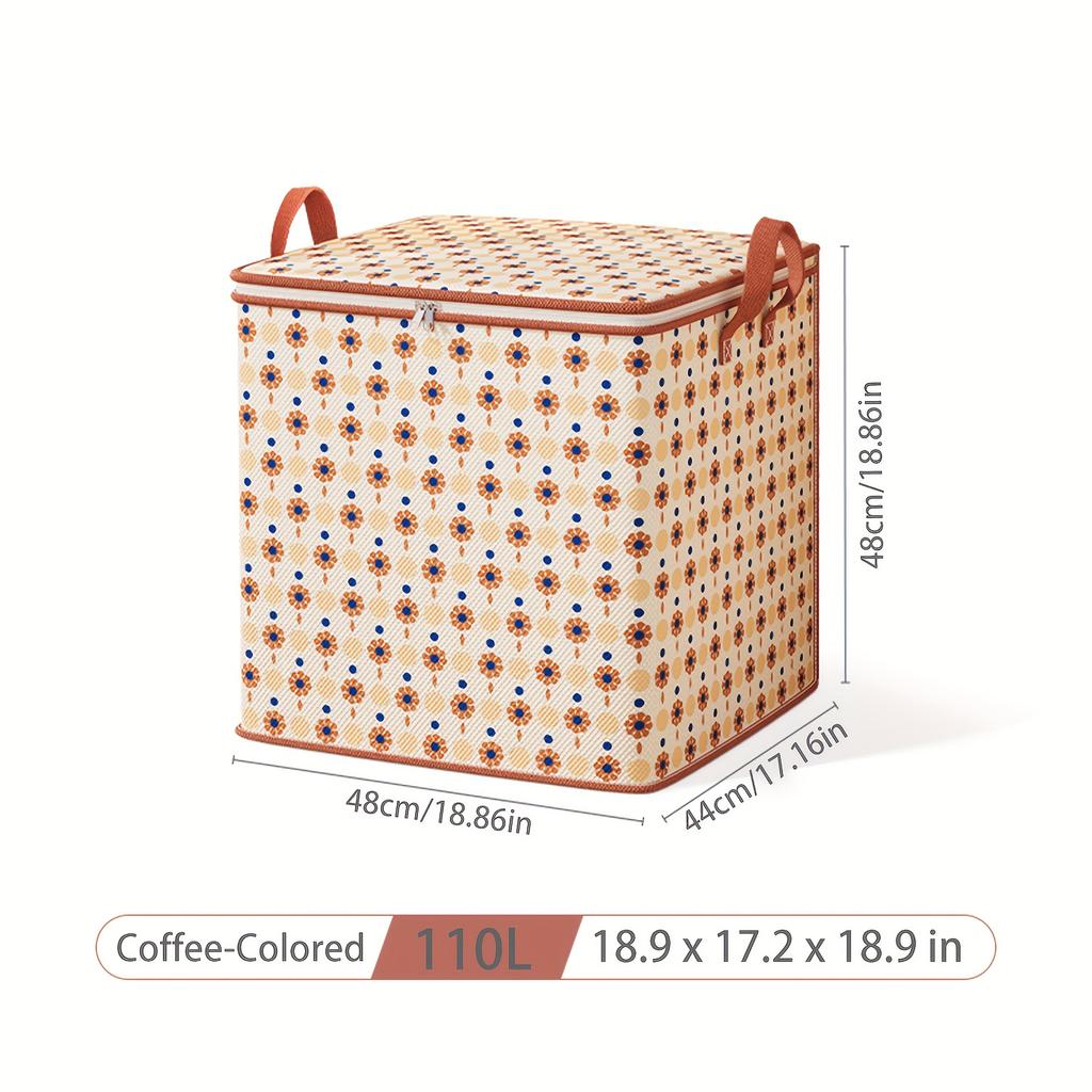 One Small Flower Polka Dot Jumbo, Extra Large Clothes Storage Bag, Foldable Super Large Quilt Bag, Suitable for Toys, Clothes, and Quilts