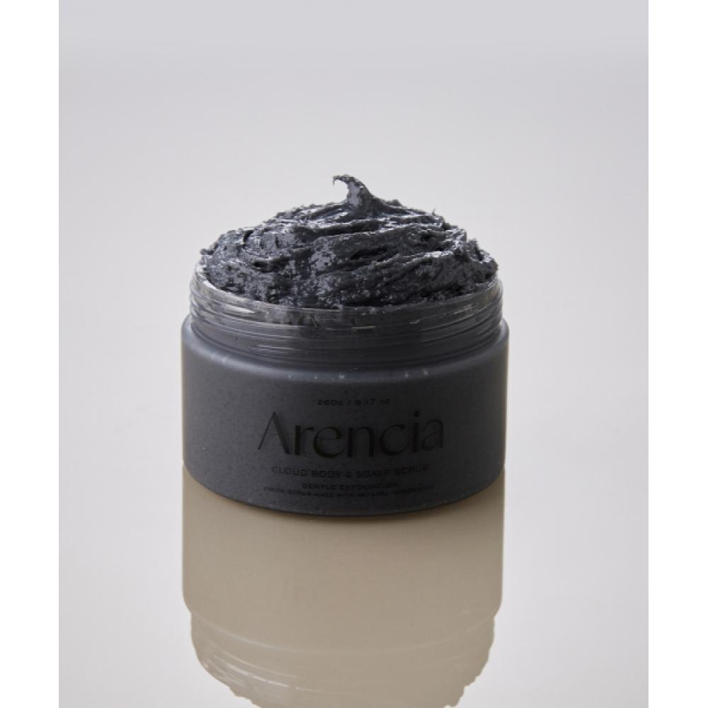 Arencia Fresh Cloud Body   Scalp Scrub Black Tea   Use 260g NONE