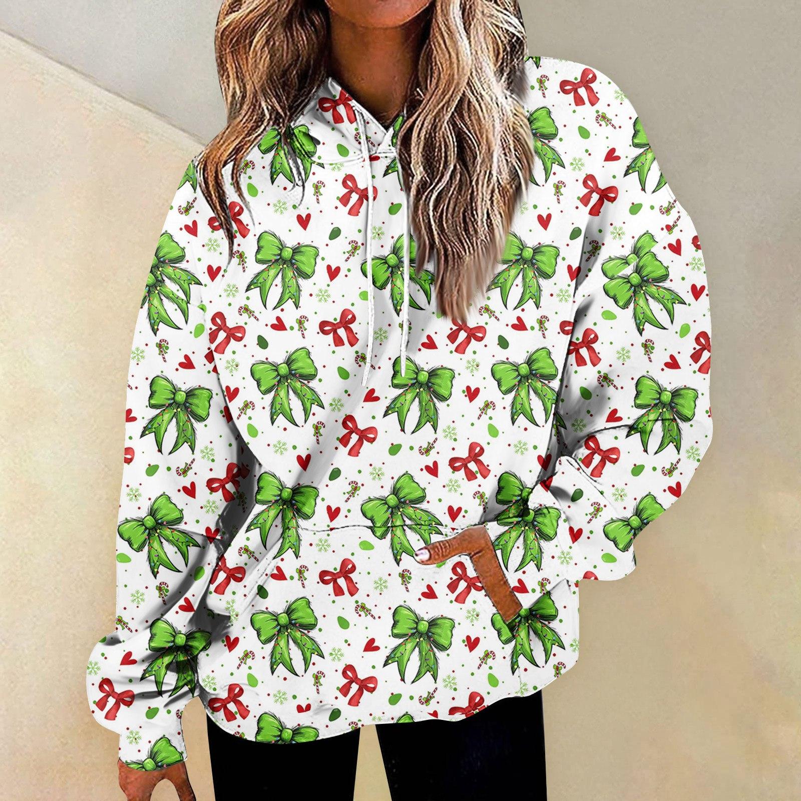 

Женская мода Повседневные Универсальные Повседневные толстовки с круглым вырезом Графика Повседневные с длинным рукавом Градиент Лоскутная верхняя одежда с принтом Толстовки XL белый