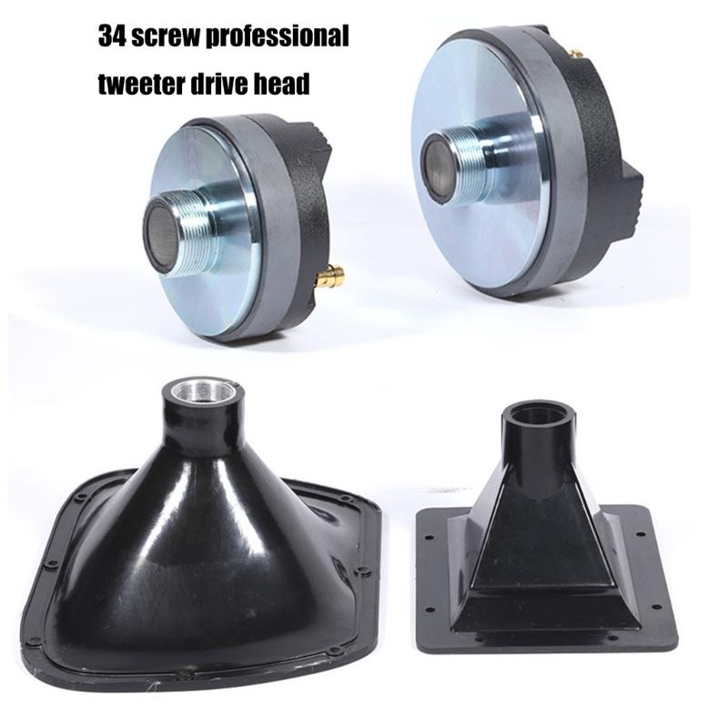 8OHM Magnetic Screw Professional Horn Tweeter Driver Tweeter Assembly Tweeter Speakers Tweeter Driver Head Assembly