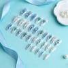 Long Lasting Shine Artificial Nail Pearls Accents False Nail Versatile for Daily Event Parties Comfortable Wear