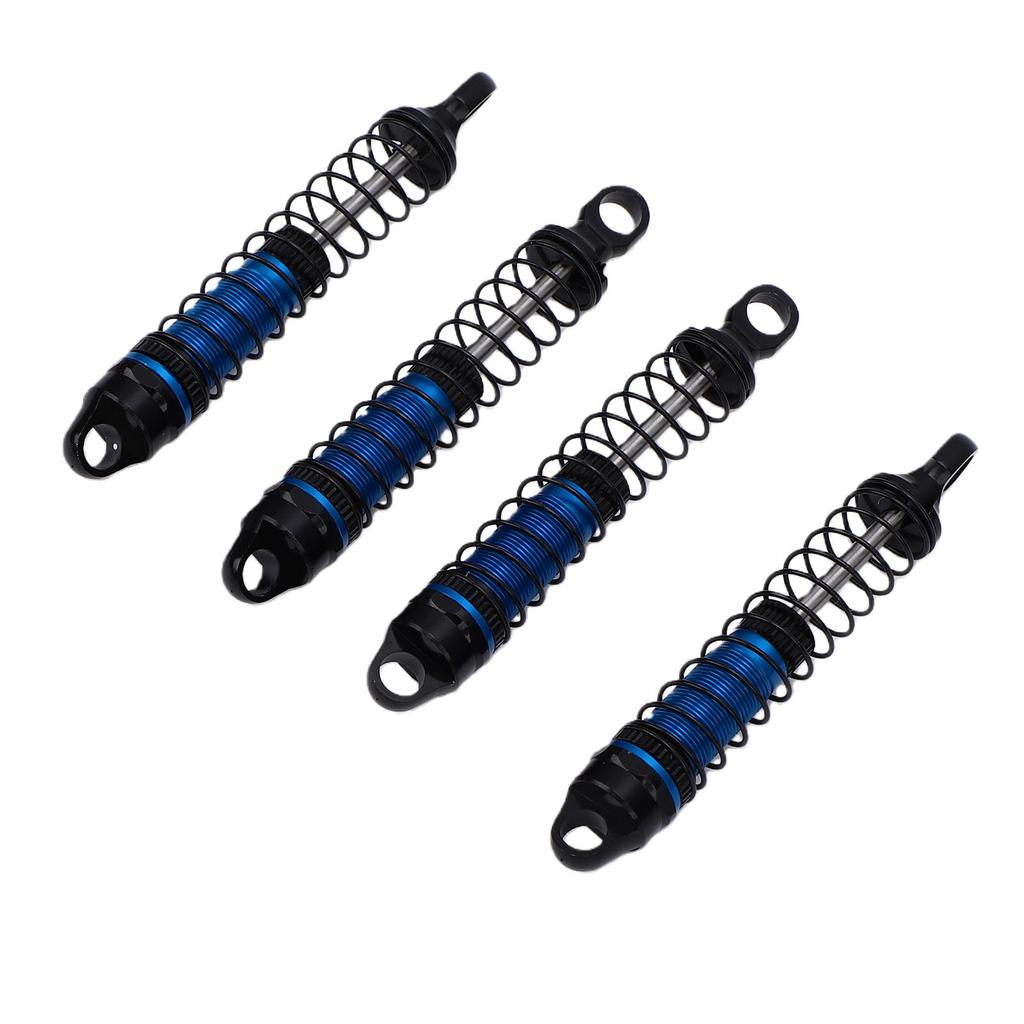 4pcs 60MM Threaded Shock Absorber Damper for 1 18 RC Crawler Upgrade Parts Aluminum Alloy Nylon Blue