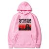 System of A Down Hoodie Men Women Rock Alternative Metal Pullover Hoodies Male Oversized Streetwear Unisex Fashion Sweatshirt