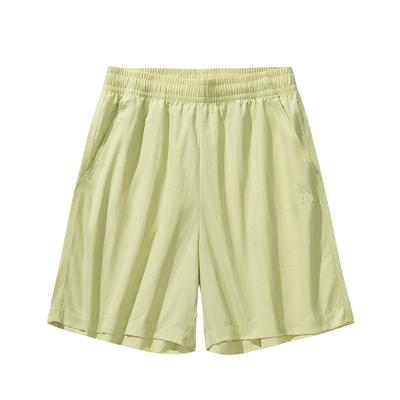 Outdoors Woven Five-Point Shorts Summer Casual Shorts Women Bottoms Pistachio-Green 962626505-7