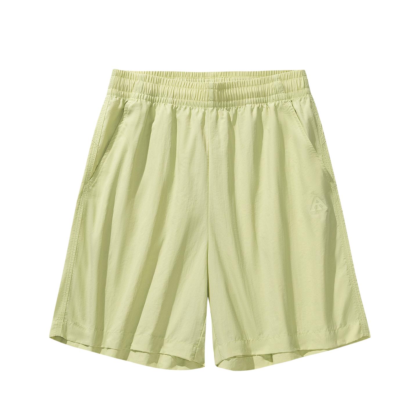 

Anta Outdoors Woven Five-Point Shorts Summer Casual Shorts Women bottoms Pistachio-Green 962626505-7 XS