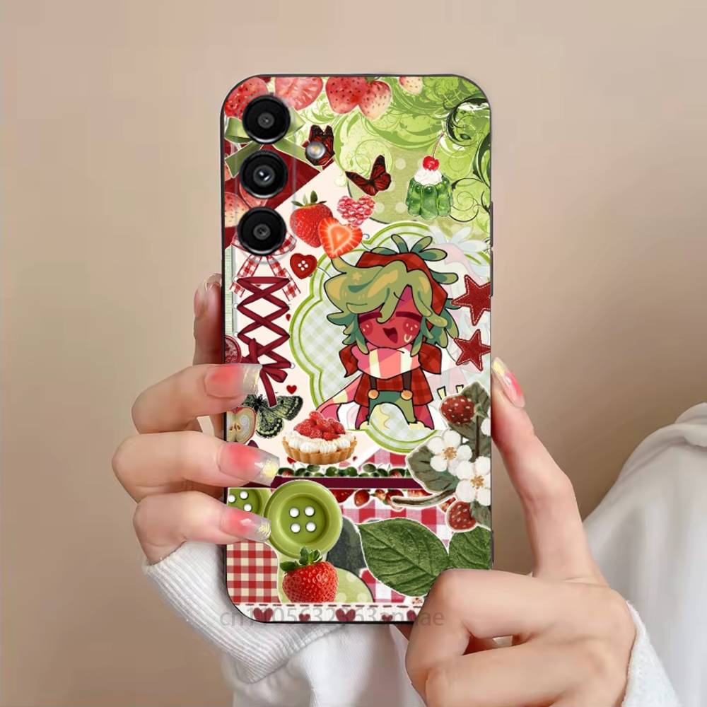 

Чехол для телефона D-Dandys Sprout W-World для Samsung S25,24,23,22,21,S20,Ultra,Plus,FE Черный Мягкий Чехол SamsungS21plus