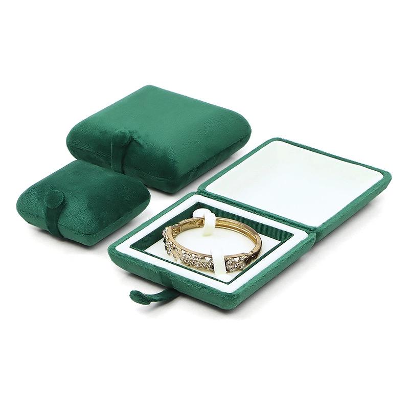 Velvet Ring Box Classical Earring Necklace Bangle/Bracelet Case Jewelry Gift Box For Wedding Jewelry Display Storage Box