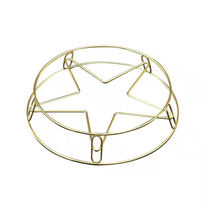 ZISIZ 304 Stainless Steel Star Steaming & Pot Rack